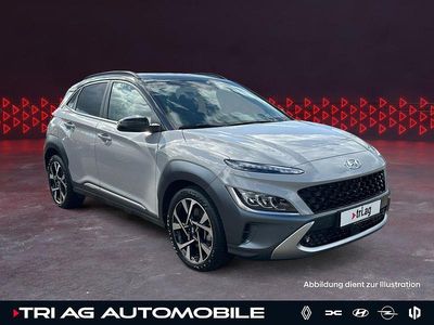 Gebraucht Hyundai Kona Prime 199 PS (146 kW) 2022 Cyber grey / phantom black roo / met (metallic) SUV