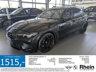 Neu BMW M3 Competition Edition 510 PS (375 kW) 2026 Schwarz Limousine