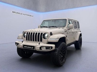 Gebraucht Jeep Wrangler Unlimited Sahara 381 PS (280 kW) 2022 Beige SUV