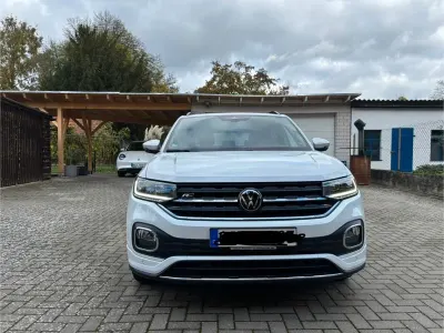 Gebraucht VW T-Cross R-line 110 PS (80 kW) 2022 Weiß SUV