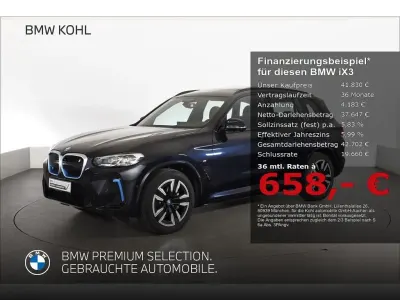 Gebraucht BMW iX3 M Sport 210 kW (286 PS) 2023 Schwarz SUV