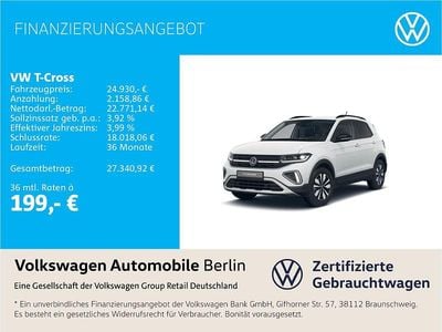 Usata VW T-Cross Goal 150 CV (110 kW) 2025 Bianco SUV