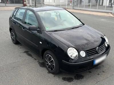 Gebraucht VW Polo 54 PS (39 kW) 2003 Schwarz Kleinwagen