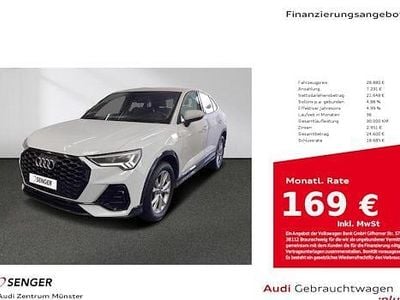 Gebraucht Audi Q3 Sportback S-Line 150 PS (110 kW) 2022 Weiß SUV