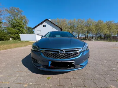 Gebraucht Opel Astra Active 125 PS (91 kW) 2017 Blau Limousine
