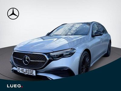 Metalliclack hightechsilber Gebraucht 2025 Mercedes E220 Advanced Kombi | 65.400 €