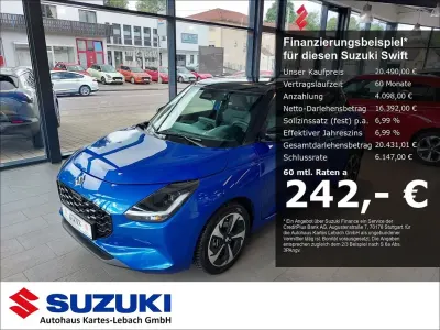 Gebraucht Suzuki Swift Comfort+ 83 PS (61 kW) 2025 Blau Kleinwagen