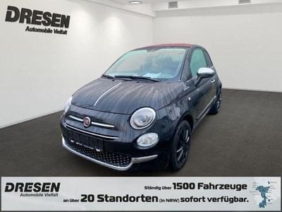 Vesuvio schwarz) (schwarz Gebraucht 2021 Fiat 500C Dolcevita Cabrio | 13.950 € (Fairer Preis)