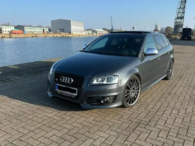 Usata Audi S3 265 CV (194 kW) 2009 Grigio Utilitaria