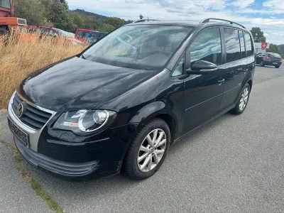 Gebraucht VW Touran Freestyle 105 PS (77 kW) 2009 Schwarz Van / Kleinbus