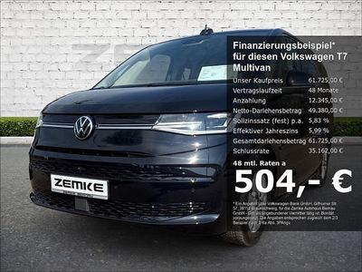 Gebraucht VW Multivan Life 150 PS (110 kW) 2025 Schwarz Van