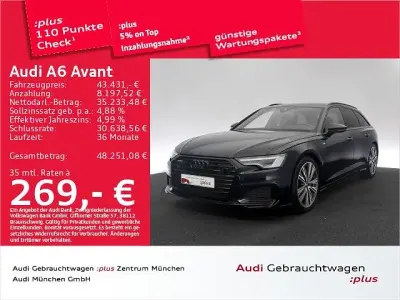 Używany Audi A6 Ambiente 340 KM (250 kW) 2022 Niebieski Kombi