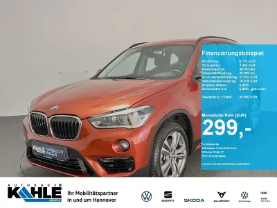 Usata BMW X1 Sport Line 192 CV (141 kW) 2018 Arancione SUV