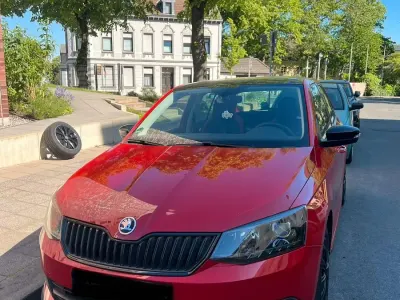 Second-hand Skoda Fabia 90 CP (66 kW) 2017 Roșu Hatchback