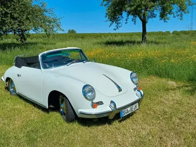 Gebraucht Porsche 356 75 PS (55 kW) 1963 Weiß Cabrio