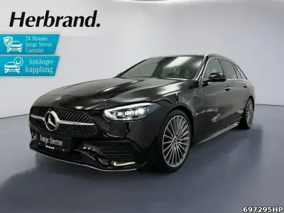 Gebraucht Mercedes C180 AMG 360 PS (264 kW) 2025 Unilack schwarz Kombi