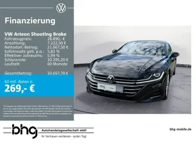 Gebraucht VW Arteon R 200 PS (147 kW) 2022 Schwarz Limousine