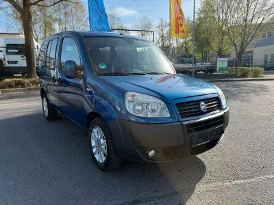 Gebraucht Fiat Doblò 120 PS (88 kW) 2006 Blau Van / Kleinbus