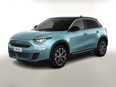 Neu Fiat 600 La Prima 145 PS (106 kW) 2025 Gelato weiß / dach schwarz SUV