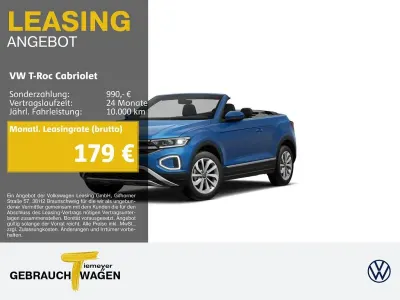 Gebraucht VW T-Roc Cabriolet Style 116 PS (85 kW) 2025 Blau Cabrio