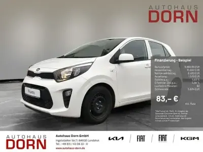 Gebraucht Kia Picanto Edition 7 84 PS (61 kW) 2020 Weiß Kleinwagen