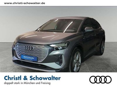 Gebraucht Audi Q4 Sportback e-tron S-Line 150 kW (204 PS) 2022 Taifungrau metallic SUV