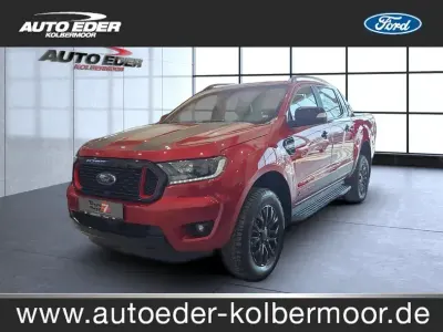 Brugt Ford Ranger Wildtrack 212 HK (155 kW) 2022 Rød Pickup / Ladvogn