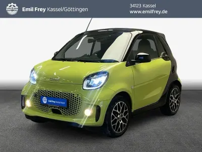 Gebraucht Smart ForTwo Electric Drive Prime Exclusive 60 kW (82 PS) 2021 Grün Cabrio