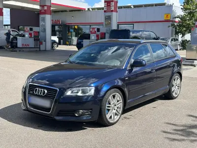 Gebraucht Audi A3 S-Line 170 PS (125 kW) 2008 Blau Kleinwagen