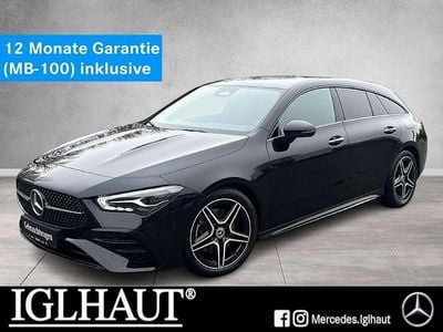 Gebraucht Mercedes CLA200 AMG line 163 PS (119 kW) 2023 Schwarz unilack nachtschwarz Coupé
