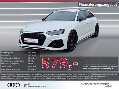Gebraucht Audi RS4 Ambiente 450 PS (330 kW) 2023 Gletscherweiß metallic Kombi