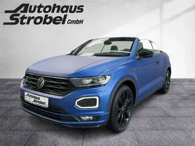 Gebraucht VW T-Roc Cabriolet Edition 150 PS (110 kW) 2021 Blau Cabrio
