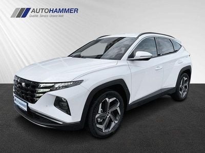 Atlas white / sol Gebraucht 2024 Hyundai Tucson Trend SUV | 30.980 € (Superpreis)