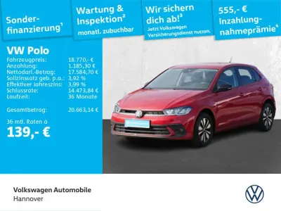 Usata VW Polo Goal 95 CV (69 kW) 2025 Rosso Utilitaria