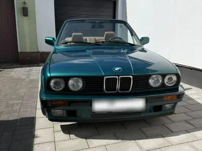 Gebraucht BMW 320 Cabriolet Basis 129 PS (94 kW) 1992 Grün Cabrio