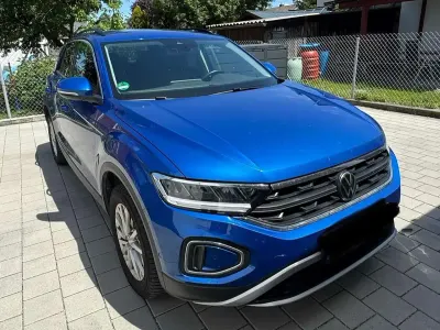 Gebraucht VW T-Roc 110 PS (80 kW) 2022 Blau SUV