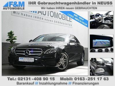 Usata Mercedes E200 AMG 197 CV (144 kW) 2019 Nero Berlina
