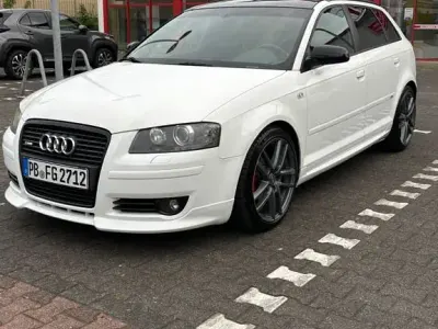 Gebraucht Audi A3 S-Line 160 PS (117 kW) 2007 Weiß Kleinwagen