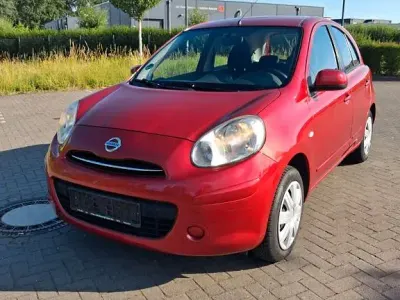 Gebraucht Nissan Micra Pure 80 PS (58 kW) 2011 Rot Kleinwagen