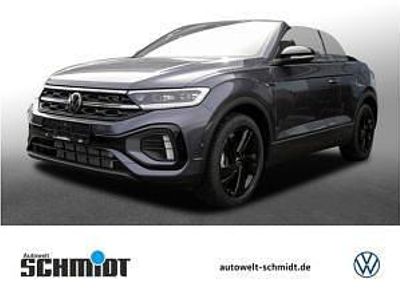 Gebraucht VW T-Roc Cabriolet Style 150 PS (110 kW) 2025 Grau (rauchgrau metallic/schwarz) Cabrio
