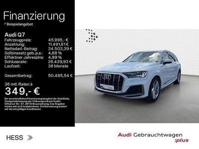 Gebraucht Audi Q7 S-Line 381 PS (280 kW) 2021 Gletscherweiß metallic SUV