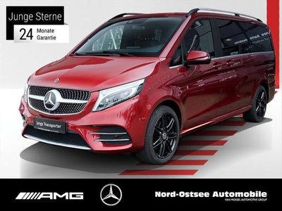 Gebraucht Mercedes V300 Avantgarde Edition 239 PS (175 kW) 2020 Rot hyazinthrot metallic Van / Kleinbus