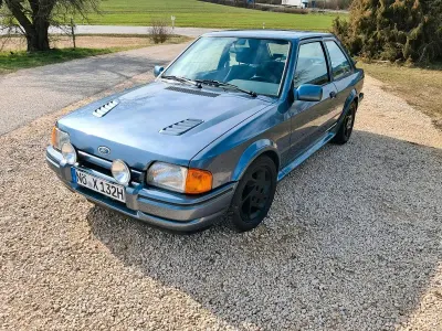 Occasion Ford Escort RS 132 ch (97 kW) 1986 Gris Coupé