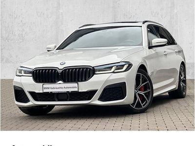 Weiß Gebraucht 2021 BMW 520 M Sport Kombi | 37.290 €