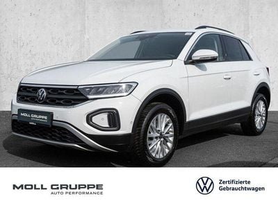 Gebraucht VW T-Roc Life 110 PS (80 kW) 2023 Pure white SUV