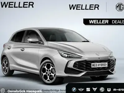 Ny MG MG3 Luxury 195 HK (143 kW) 2026 Hvid Hatchback