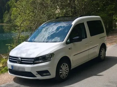 Gebraucht VW Caddy Edition 150 PS (110 kW) 2020 Weiß Van / Kleinbus