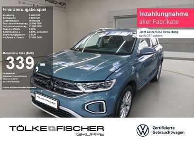 Petroleum blue (metallic) Gebraucht 2024 VW T-Roc Style SUV | 27.495 € (Guter Preis)