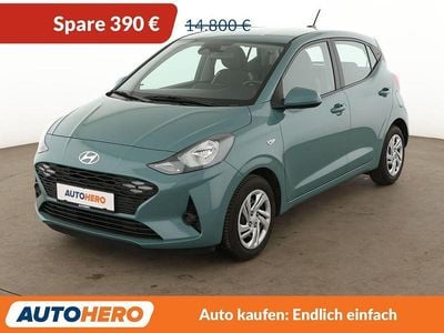 Usata Hyundai i10 Select 67 CV (49 kW) 2024 Verde Utilitaria