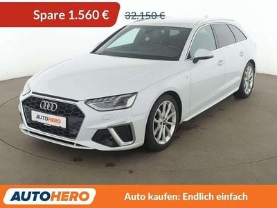 Gebraucht Audi A4 S-Line 190 PS (139 kW) 2020 Weiß Kombi